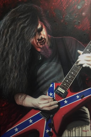 Stickman Can You Hear the Violins Playin Your Song - Dimebag Darrel (SN)